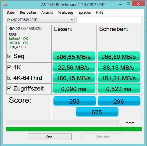 As ssd benchmark pc